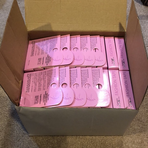 Lingerie Tape Double Sided Clear Clothing Bra Body Adhesive 100 boxes Wholesale - Picture 1 of 6